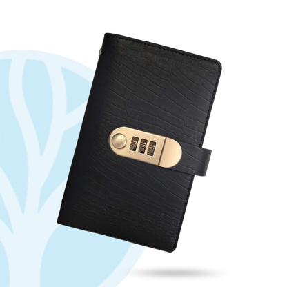 Fittershape Lockable Savings Notebook – met slot & spaardoelen