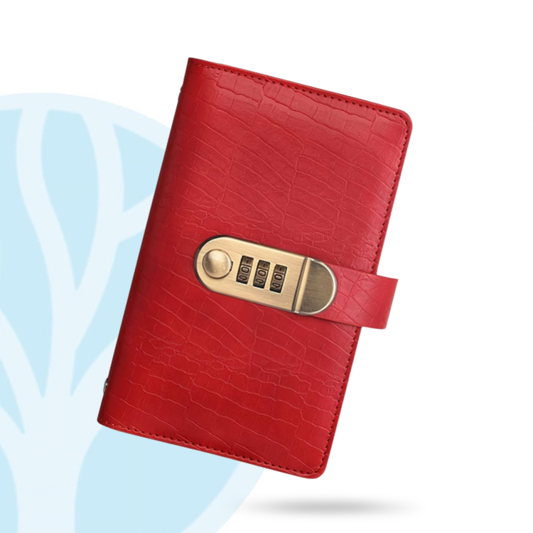 Fittershape Lockable Savings Notebook – met slot & spaardoelen