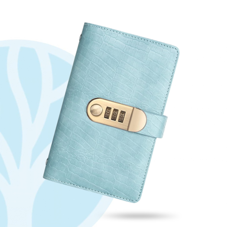 Fittershape Lockable Savings Notebook – met slot & spaardoelen