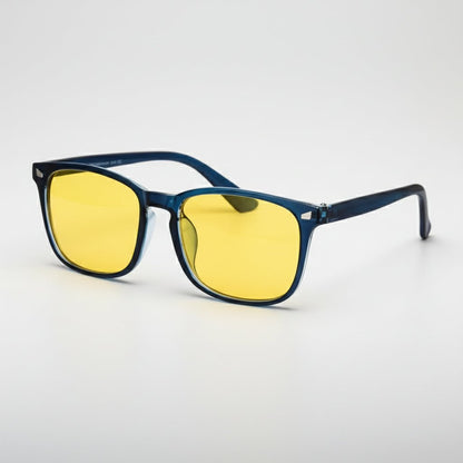 Sunglasses – Vierkante Montuur – UV-Bescherming voor Werk, Slaap en Gaming