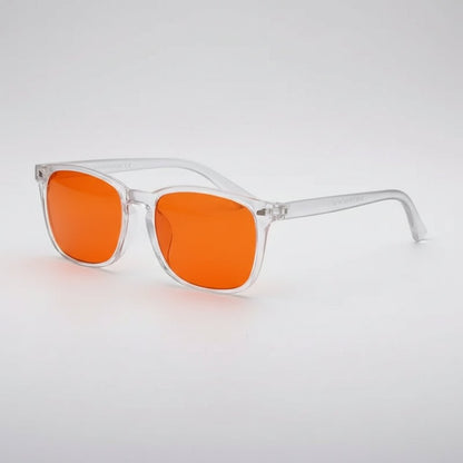 Sunglasses – Vierkante Montuur – UV-Bescherming voor Werk, Slaap en Gaming