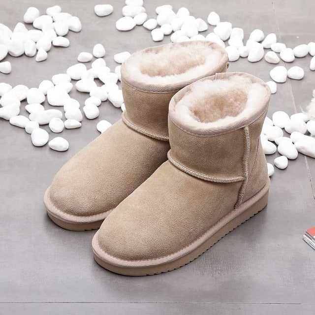 AnkleSnow Boots - Stijlvolle en Warme Schneestiefels voor de Winter