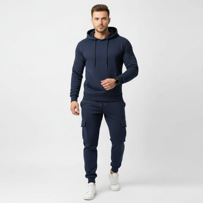Heren Trainingspak – Capuchon – Comfortabel – Voor Sport en Casual
