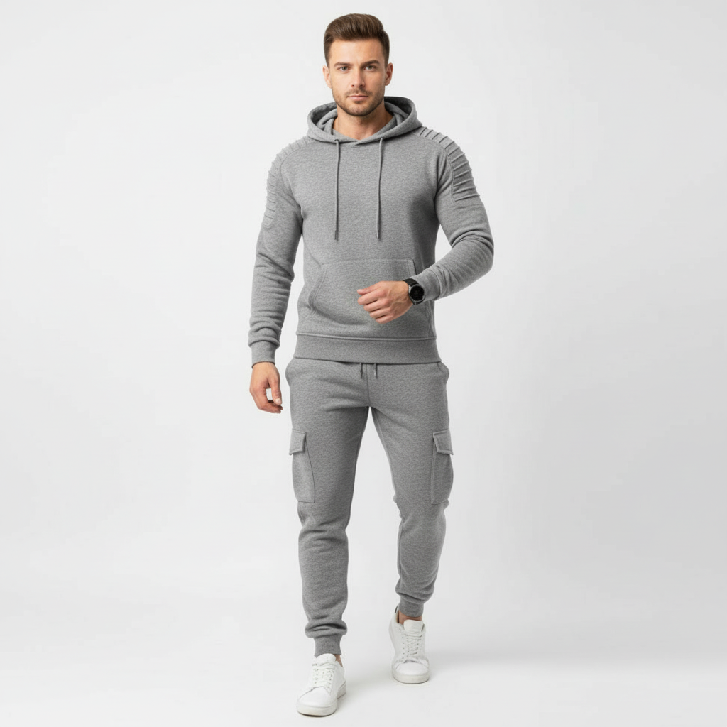 Heren Trainingspak – Capuchon – Comfortabel – Voor Sport en Casual