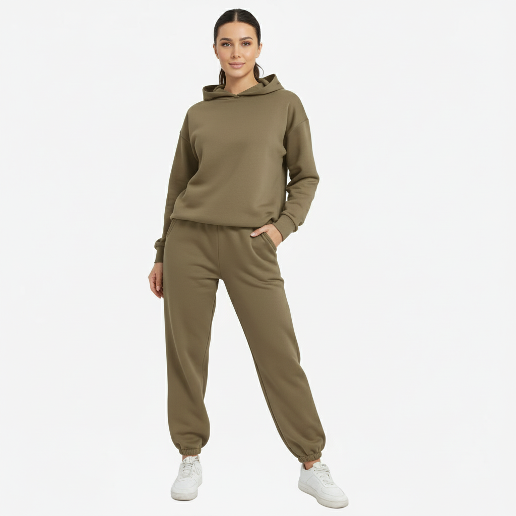 Dames Joggingpak – Hoodie – Met Elastische Taille – Voor Comfort