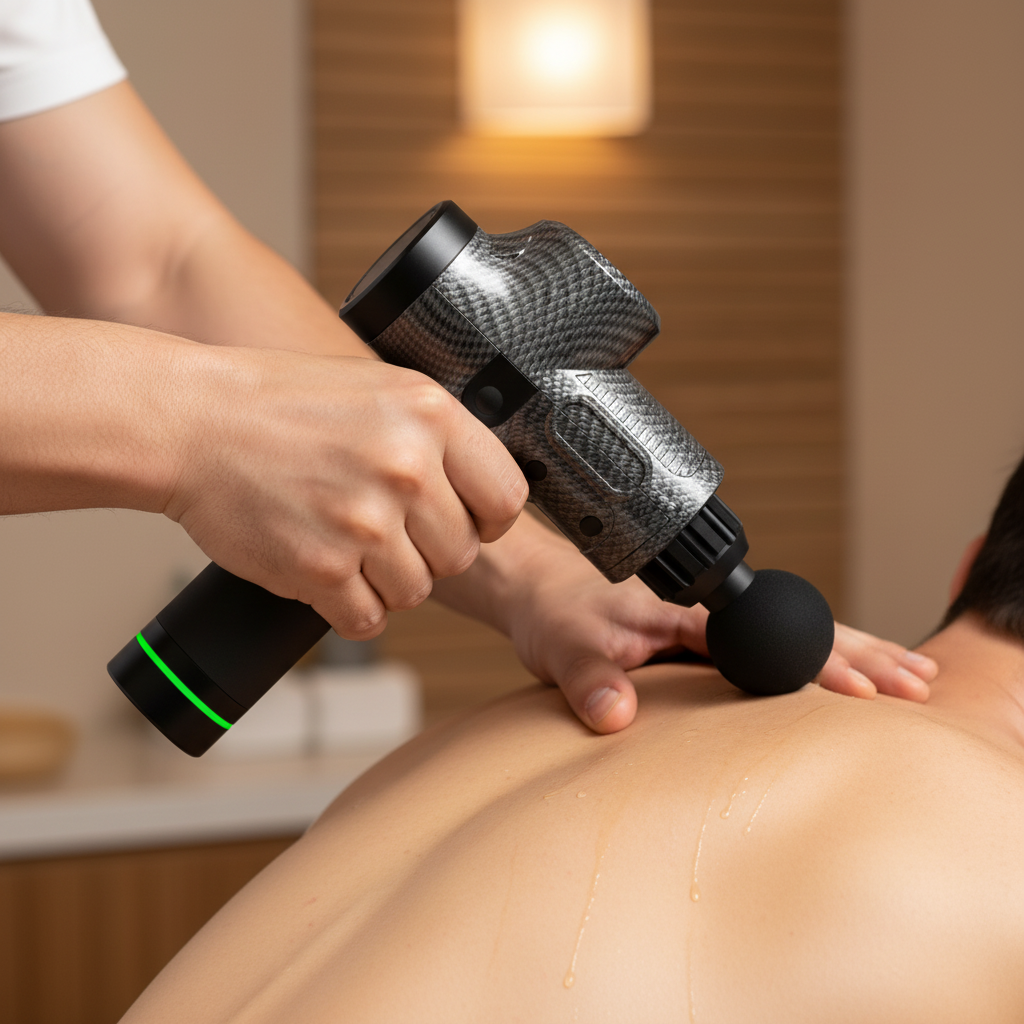 Massagepistool – Verstelbare Snelheden – Voor Spierherstel en Ontspanning