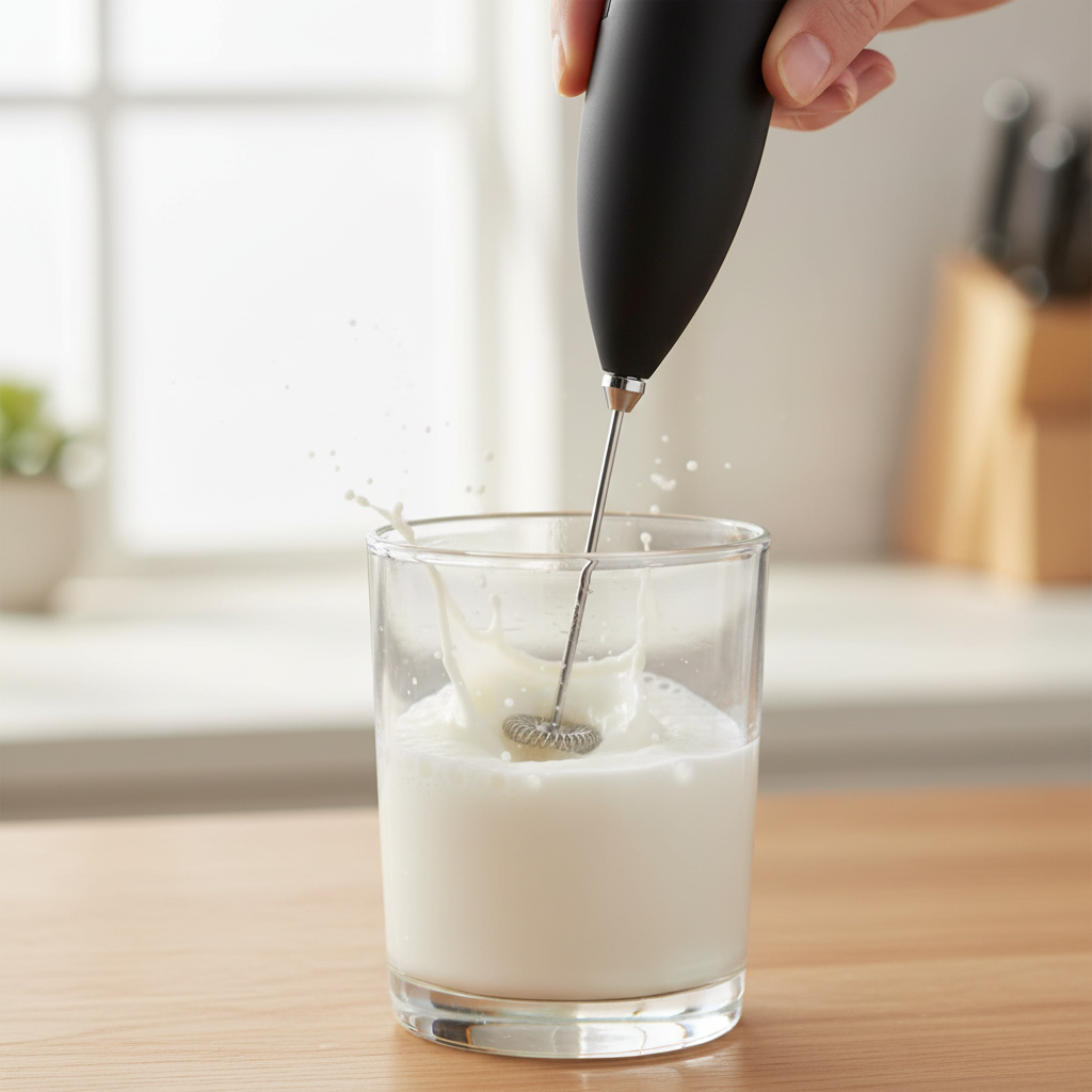 Melkopschuimer – Draadloos – Voor Koffie en Latte