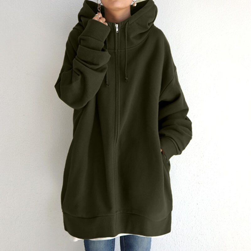 Hoodie Dames – Oversized – Zachte stof – Voor casual outfits
