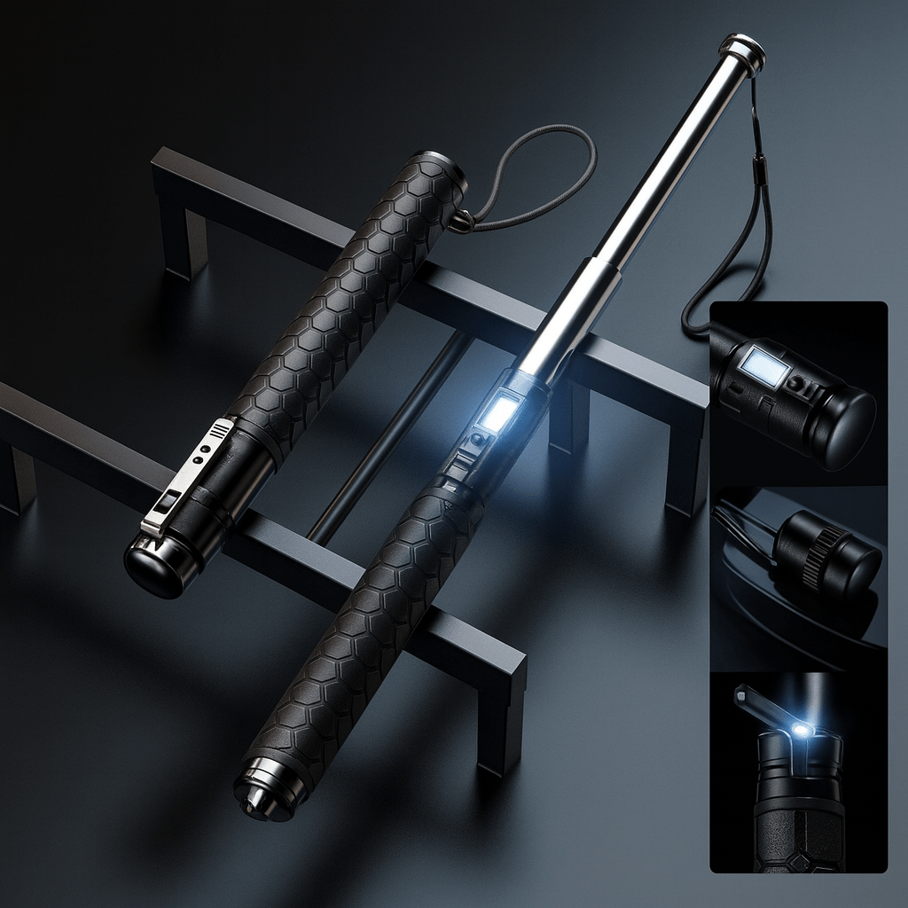 Automatische Zelfverdediging Wandelstok – Snelle Inzetbaarheid – Voor Veiligheid