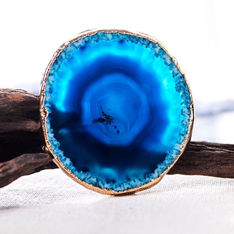 Geode Decor – Blauwe Agaat – Voor Interieurdecoratie