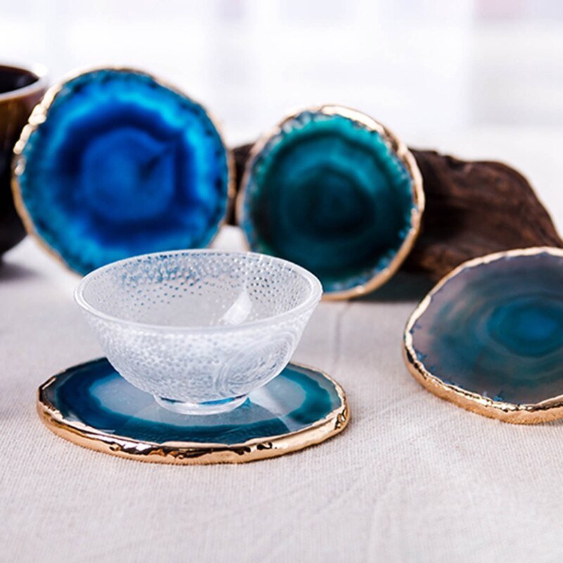 Geode Decor – Blauwe Agaat – Voor Interieurdecoratie
