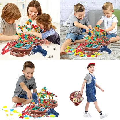 Bouwspeelgoed Set – Gereedschap met Draad – Creatief Spel – Voor Kinderen