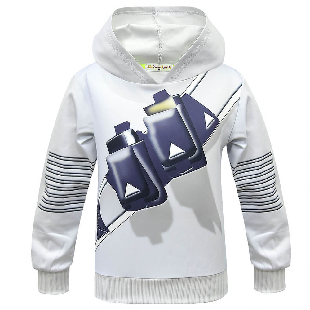 Halloween Kostuum – Hoodie & Broek Set – Verlicht Helm