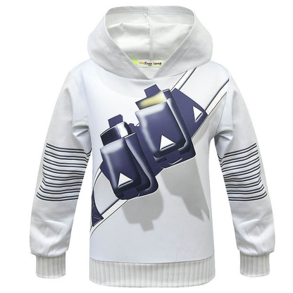 Halloween Kostuum – Hoodie & Broek Set – Verlicht Helm
