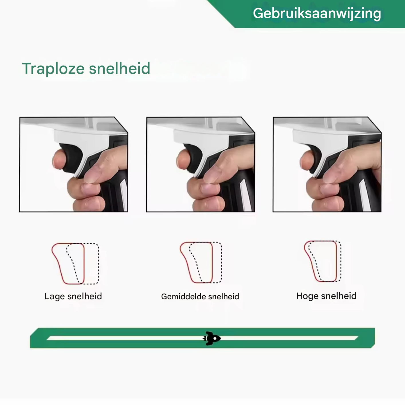 Bladblazer – Verstelbare Snelheidsregeling – Voor Tuin en Buitenruimte