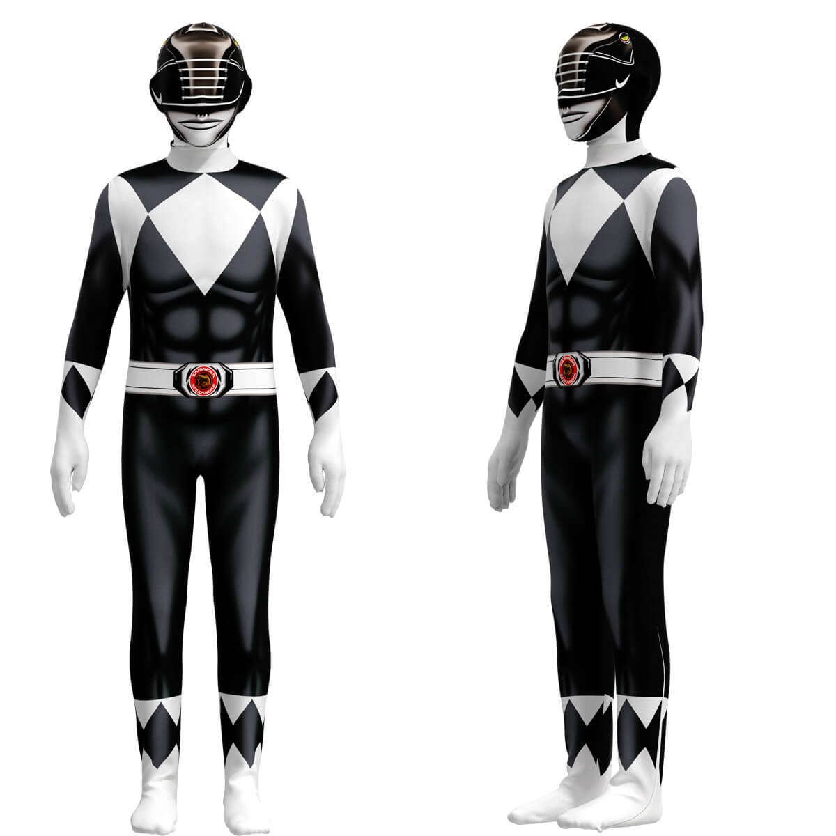 Power Rangers Kostuums – Polyester – Voor Halloween & Feesten