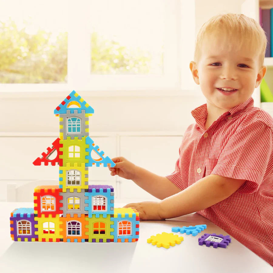 Bouwspeelgoed Set – Kleurige Blokken – Educatief – Voor Kinderen