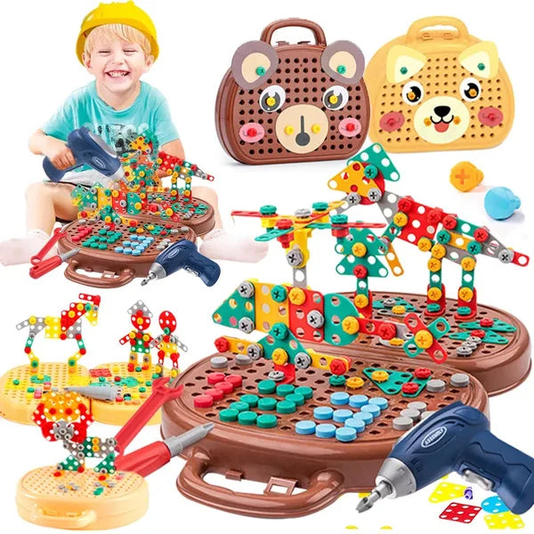 Bouwspeelgoed Set – Gereedschap met Draad – Creatief Spel – Voor Kinderen