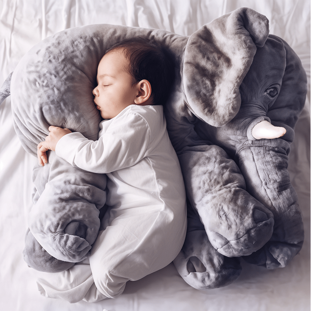 Pluche Olifant – Zacht – Voor Baby’s en Peuters