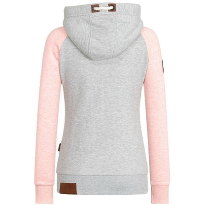 Hoodie Dames – Gebreide Kraag – Zachte stof – Voor casual outfits