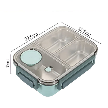 Lunchbox – RVS – Geïsoleerd – Voor Maaltijden On The Go