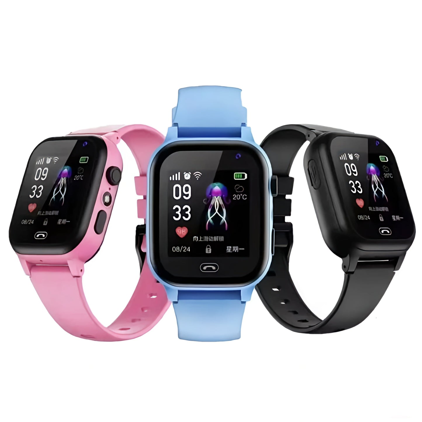 GPS Kinder Smartwatch – Videoaanroep – Waterdicht – Voor Kinderen