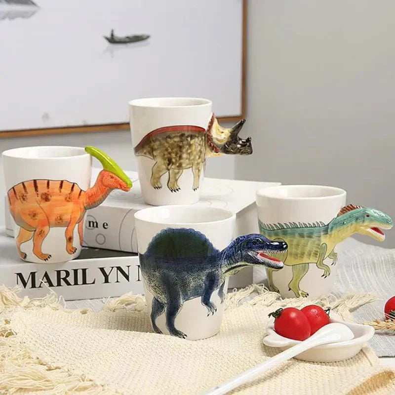 Dinosaurus Mokkakop – Uniek Design – Voor Koffie & Thee