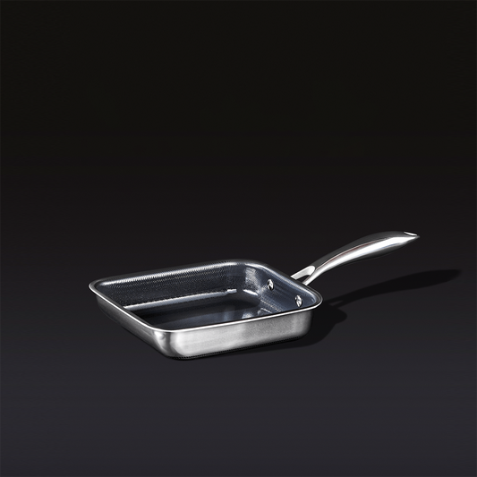 Stalen bakpan – Vierkant Ontwerp – Non-stick Coating – Pfas vrij