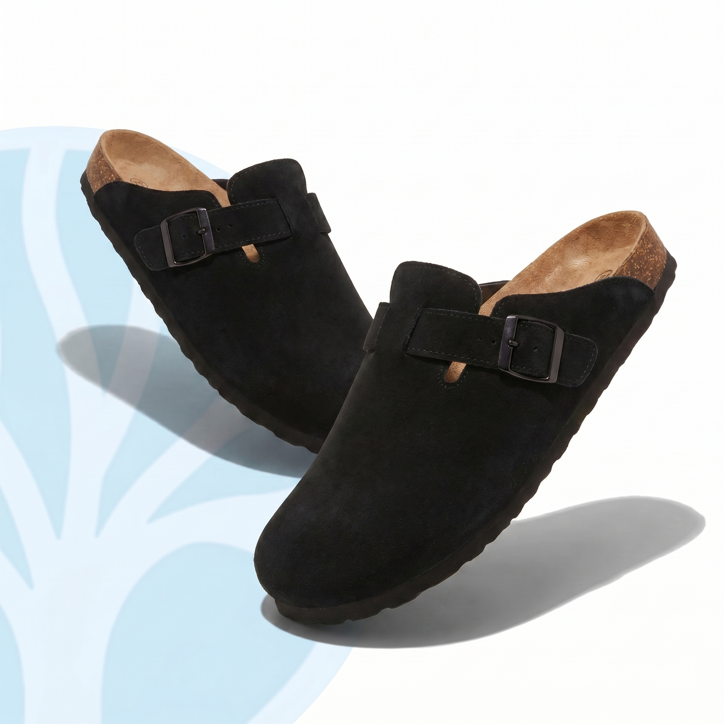 Fittershape Comfort Clogs – suède met voetboogsteun