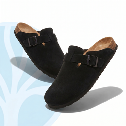 Fittershape Comfort Clogs – suède met voetboogsteun