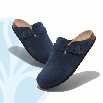 Fittershape Comfort Clogs – suède met voetboogsteun