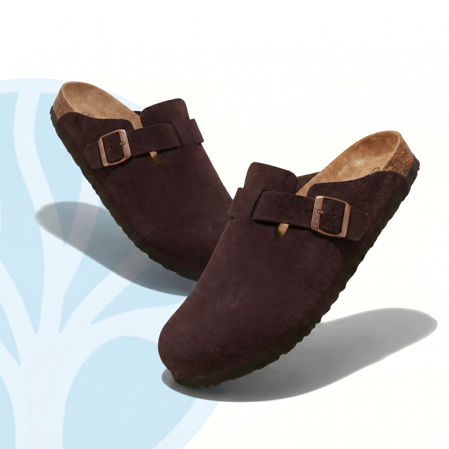 Fittershape Comfort Clogs – suède met voetboogsteun
