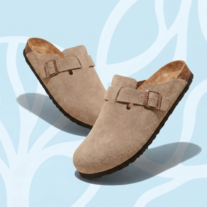 Fittershape Comfort Clogs – suède met voetboogsteun