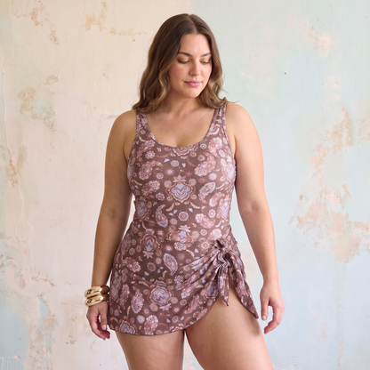 Fittershape Sculpting Swim Dress – 2-in-1 met buikcontrole