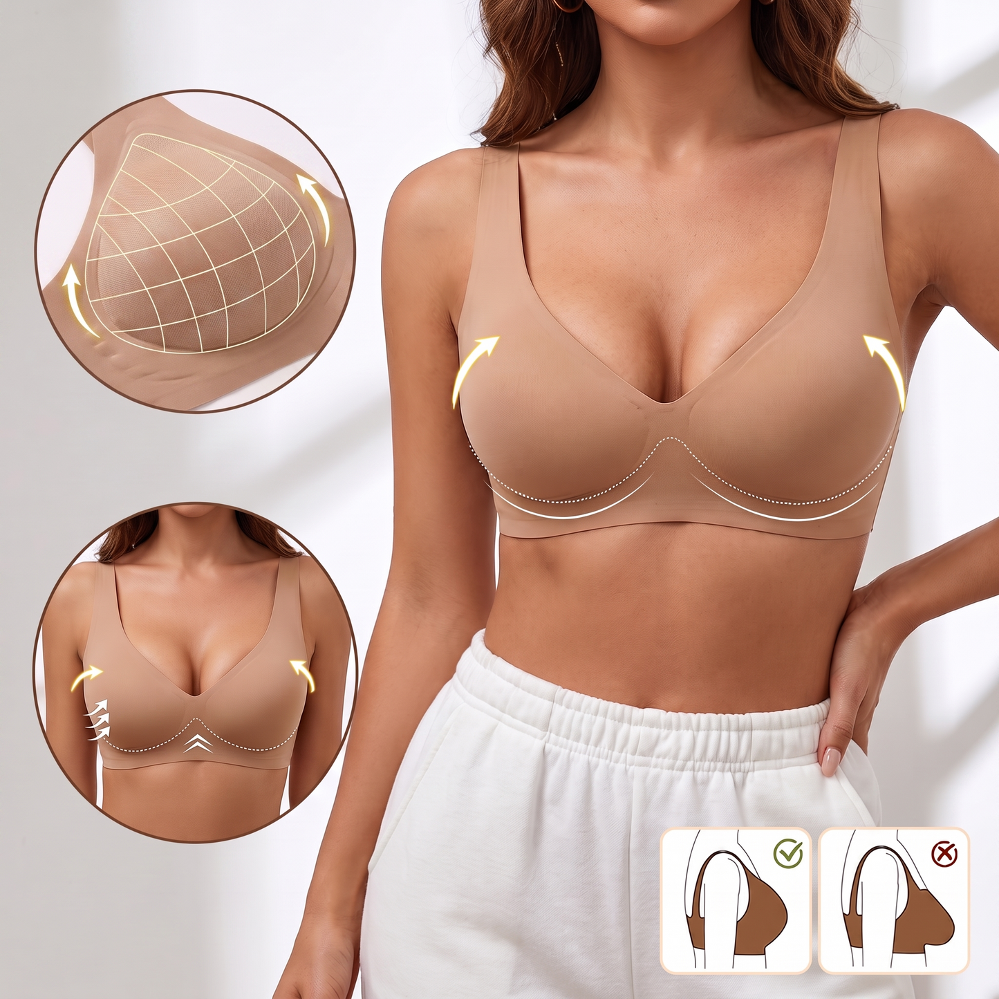 Fittershape Jelly Sculpt Invisible Bra – comfortabel & onzichtbaar