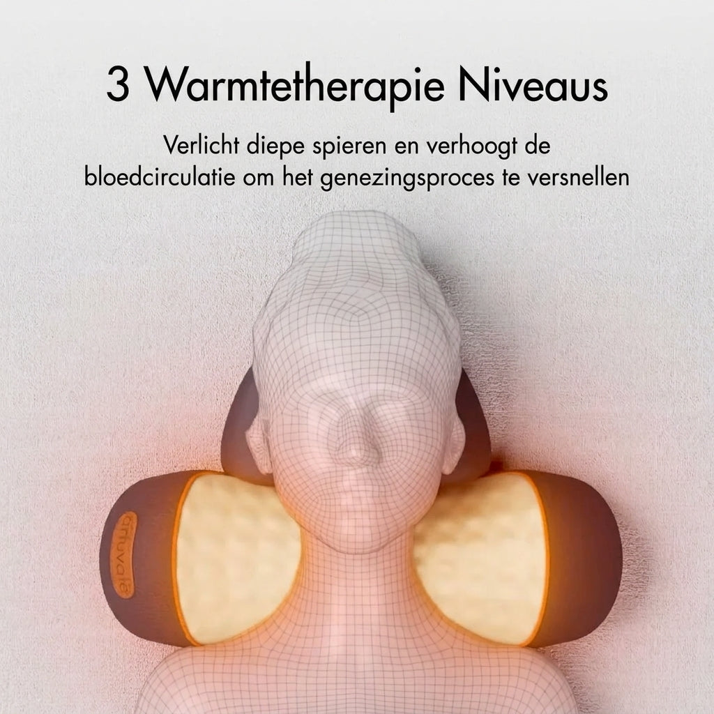 Fittershape Cervical Traction Massager – met warmte & massage