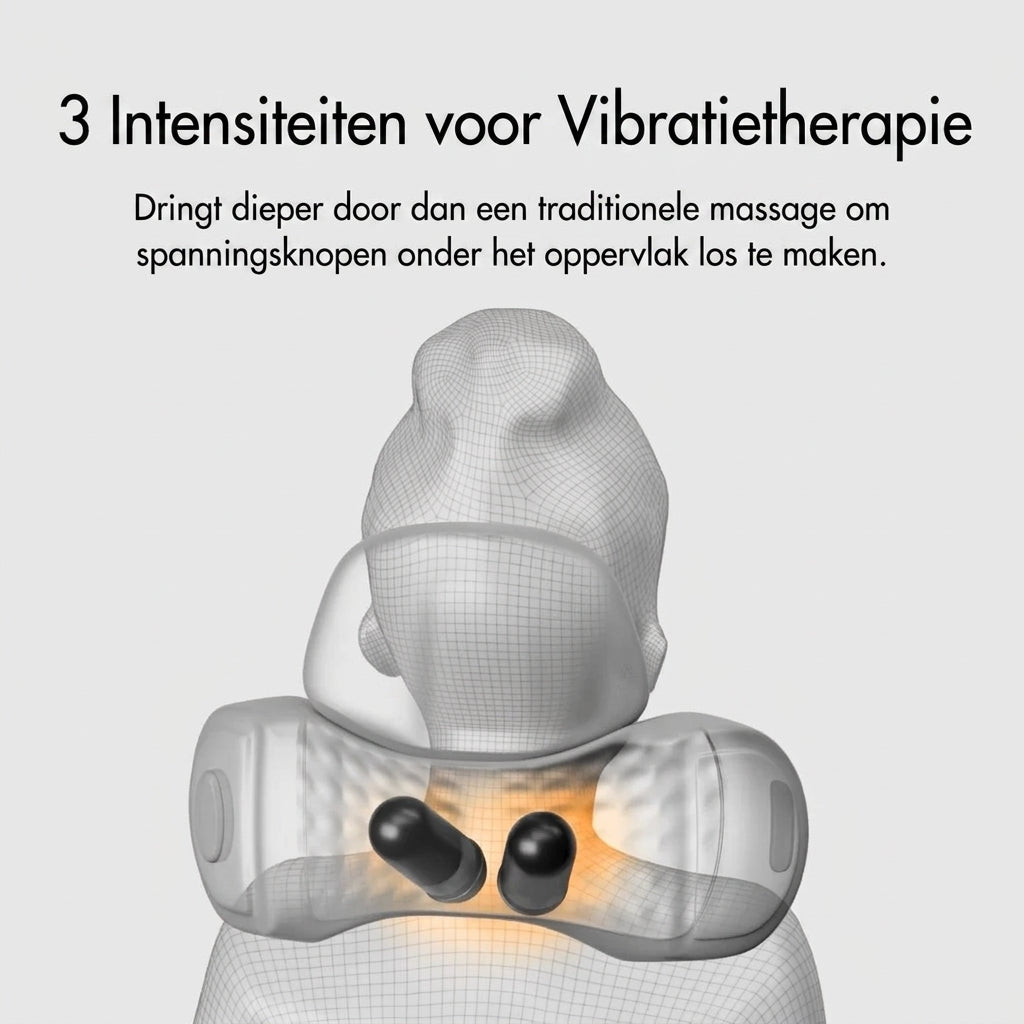 Fittershape Cervical Traction Massager – met warmte & massage