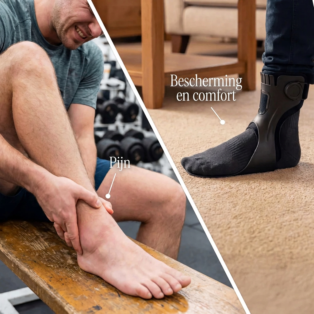 Fittershape Drop Foot Brace – veilige loophulp voor voetheffers