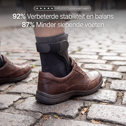 Fittershape Drop Foot Brace – veilige loophulp voor voetheffers