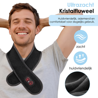 Fittershape Cordless Neck Massager – met warmte & roodlichttherapie