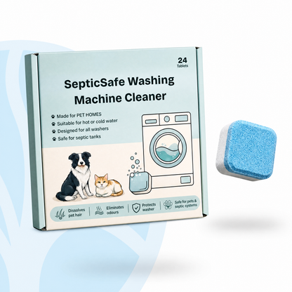 Fittershape Wasmachinereiniger – tegen huisdierhaar & geurtjes