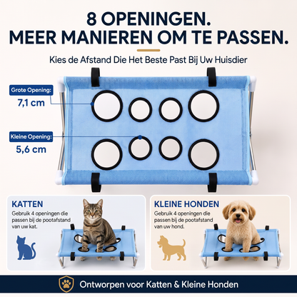 Fittershape Foldable Pet Grooming Stand – voor katten & kleine honden