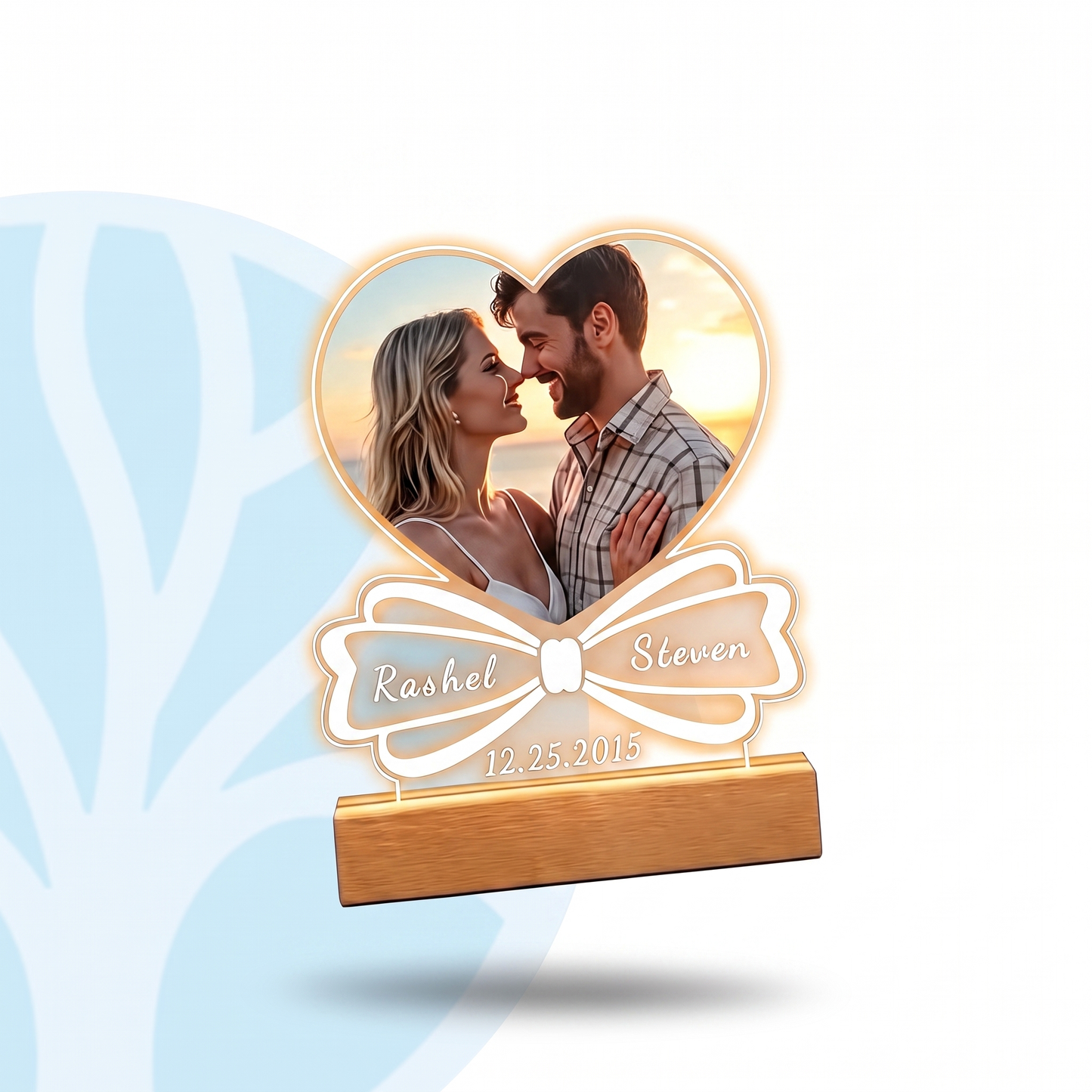 Fittershape Custom Photo Lamp – gepersonaliseerde acryl nachtlamp