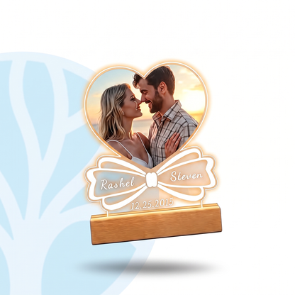 Fittershape Custom Photo Lamp – gepersonaliseerde acryl nachtlamp