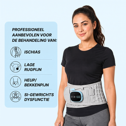 Fittershape Lumbar Decompression Belt – met warmte & massagetherapie