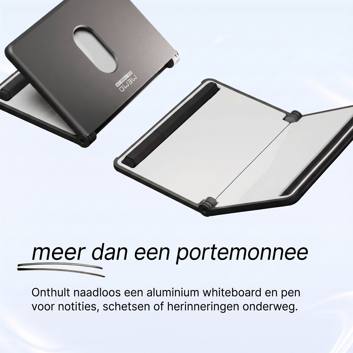 Fittershape Memo Whiteboard Wallet – notities & kaarthouder in één