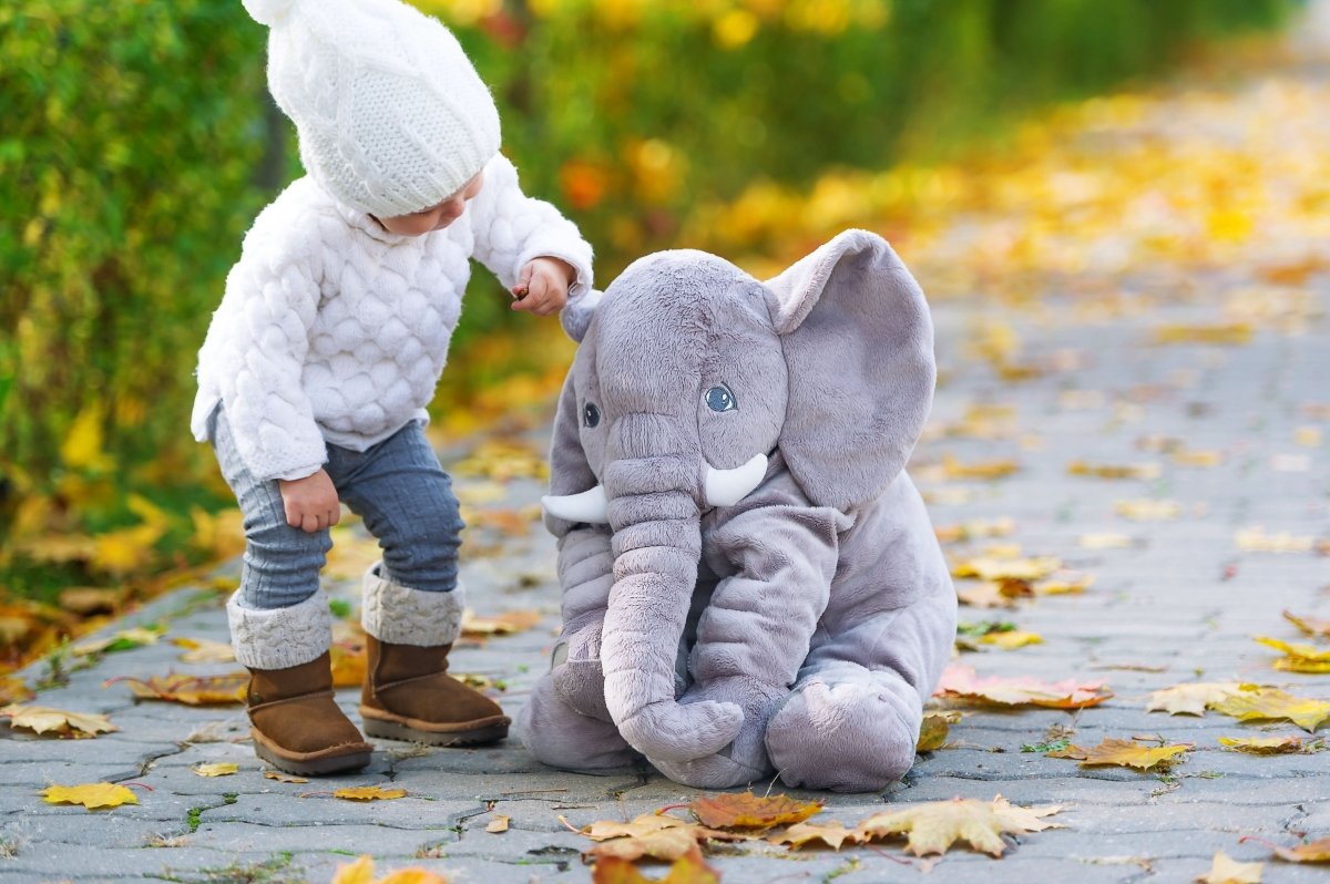 Pluche Olifant – Zacht – Voor Baby’s en Peuters