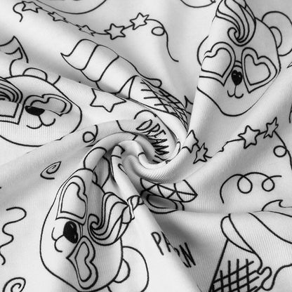 Kerst Pyjama voor Kinderen – Fijne Kerst en Nieuwjaar – Zachte Stof