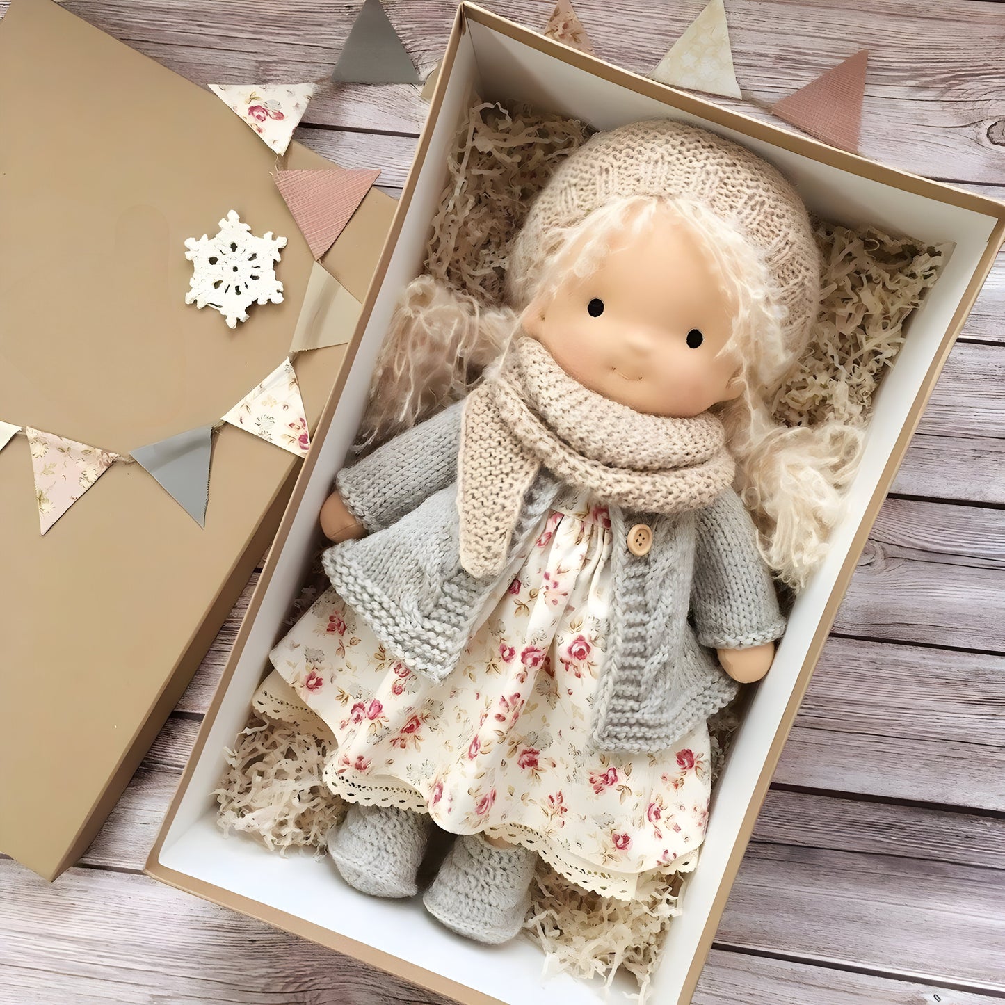 Handgemaakte Kuspop – Houten Accessoires – Voor Kinderen