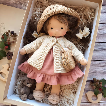 Handgemaakte Kuspop – Houten Accessoires – Voor Kinderen